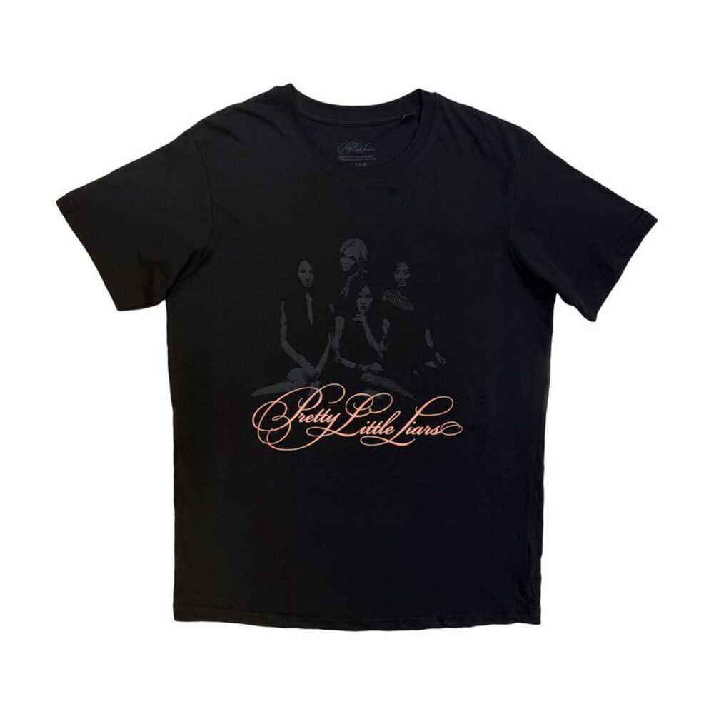 Pretty Little Liars Unisex Adult Shh T-Shirt / Black